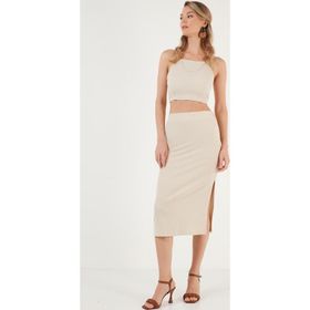 Lela 5865600 Taş Kadın Etek