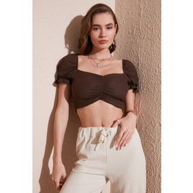 Lela 5865601 Mavi Kadın Bluz