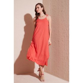 Lela 5865732 Narçiçeği Kadın Elbise