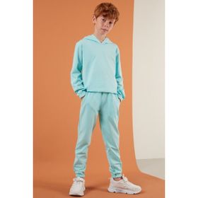 Lela 5922021 Mint Kapüşonlu Cepli Çocuk Takım