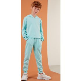 Lela 5922021 Mint Kapüşonlu Cepli Çocuk Takım