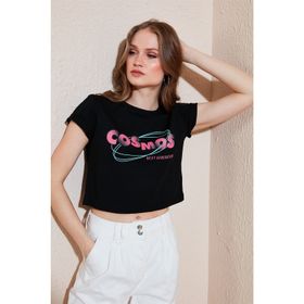 Lela 6001011 Siyah Kadın T-Shirt