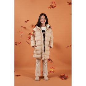 Lela 6028720 Ekru Kız Çocuk Mont