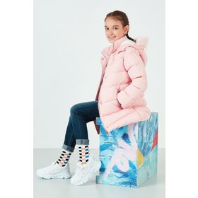 Lela 6035018 Lacivert Kız Çocuk Mont