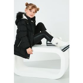 Lela 6035018 Siyah Kız Çocuk Mont