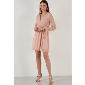 Lela 6051467 Pudra Kadın Elbise