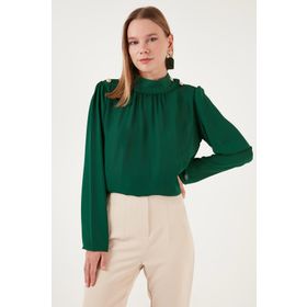 Lela 611BZ0235 Siyah Kadın Bluz