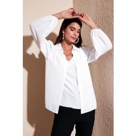 Lela 611BZ0353 Ekru Kadın Bluz