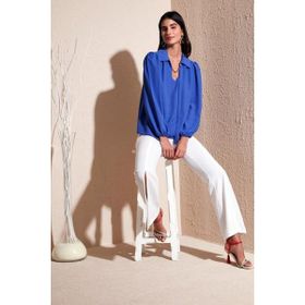 Lela 611BZ0353 Saks Kadın Bluz
