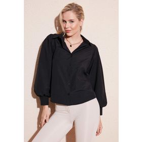Lela 611GO0153 İndigo Kadın Gömlek