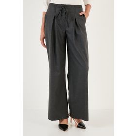 Lela 611PL00198 Antrasit Kadın Pantolon
