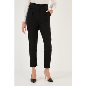 Lela 611PL04 Bordo Kadın Pantolon