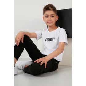 Lela 6211016 Beyaz Erkek Çocuk T-shirt