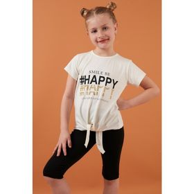 Lela 6211018 Ekru Kız Çocuk T-shirt