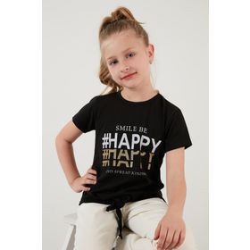 Lela 6211018 Ekru Kız Çocuk T-shirt
