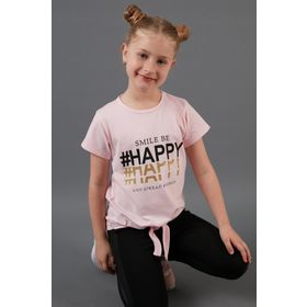 Lela 6211018 Ekru Kız Çocuk T-shirt