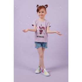 Lela 6211027 Lila Kız Çocuk T-shirt