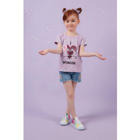 Lela 6211027 Lila Kız Çocuk T-shirt