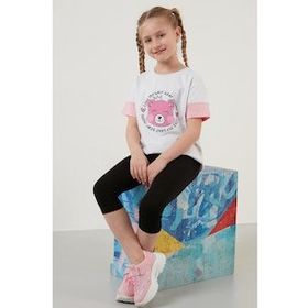 Lela 6211038 Lila Kız Çocuk T-shirt
