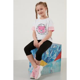 Lela 6211038 Lila Kız Çocuk T-shirt