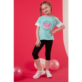 Lela 6211038 Mint Yeşili Kız Çocuk T-shirt