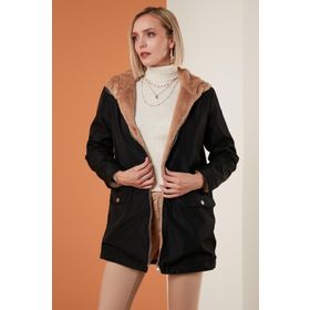 Lela 6238067 Camel Kadın Mont