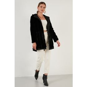Lela 6238067 Siyah Kadın Mont
