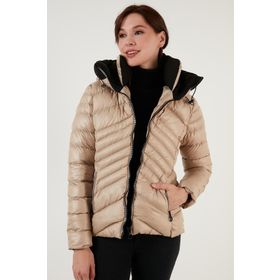 Lela 6274120 Vizon Kadın Mont