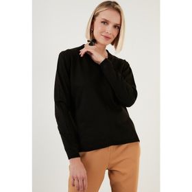 Lela 6327030 Siyah Kadın Kazak
