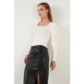 Lela 6362161 Siyah Kadın Kazak