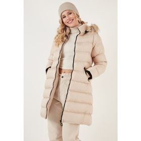 Lela 640Y001 Taş Kadın Mont