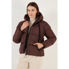 Lela 640Y002 Kahve Kadın Mont
