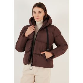 Lela 640Y002 Siyah Kadın Mont