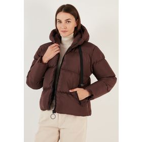 Lela 640Y002 Siyah Kadın Mont