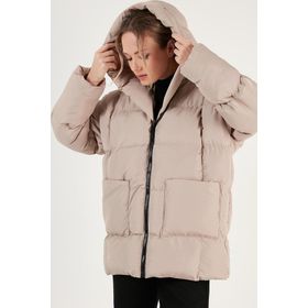 Lela 640Y047 Taş Kadın Mont