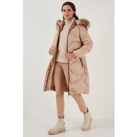 Lela 6477401 Taş Kadın Mont