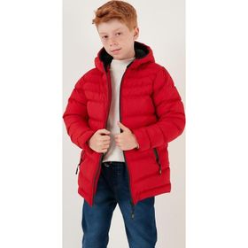 Lela 6492324 Kırmızı Erkek Çocuk Mont