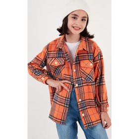 Lela CF24W81783 Orange Kız Çocuk Gömlek