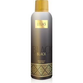 Lelas 1141 Black Unisex 150 ml Deodorant