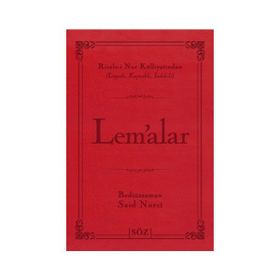 LEM'ALAR (ÇANTA BOY) RISALE-I NUR KÜLLIYATINDAN LÜGATLI, KAYNAKLI, İNDEKSLI - BEDIÜZZAMAN SAID NURSI