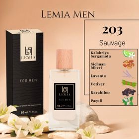 Lemia 203 Sauvage Edc 50 ml Erkek Parfüm