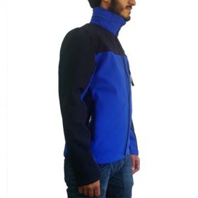 Lemigo Softshell Mavi Siyah Erkek Mont