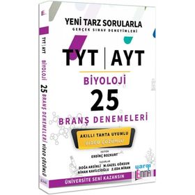 Lemma Tyt Ayt Biyoloji Video Çözümlü 25 Branş Denemeleri