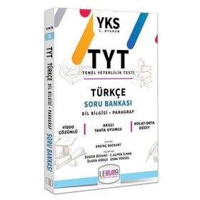 LEMMA Yayınları 2020 TYT Türkçe Soru Bankası