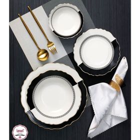 Lemons Darkness Lemons 6 Kişilik 24 Parça Yemek Takımı