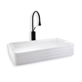 Lena E-2106 Tezgah Üstü Porselen Lavabo