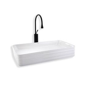 Lena E-2106 Tezgah Üstü Porselen Lavabo