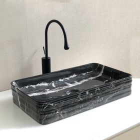 Lena E-2106M4 Tezgah Üstü Porselen Lavabo