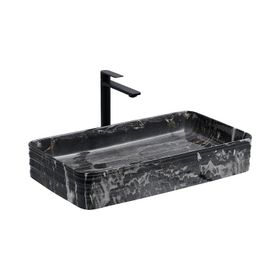 Lena E-2106M4 Tezgah Üstü Porselen Lavabo