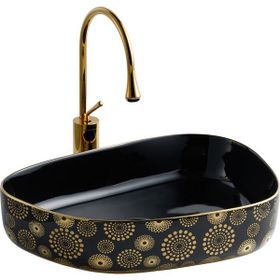 Lena E-2107AS Tezgah Üstü Porselen Lavabo
